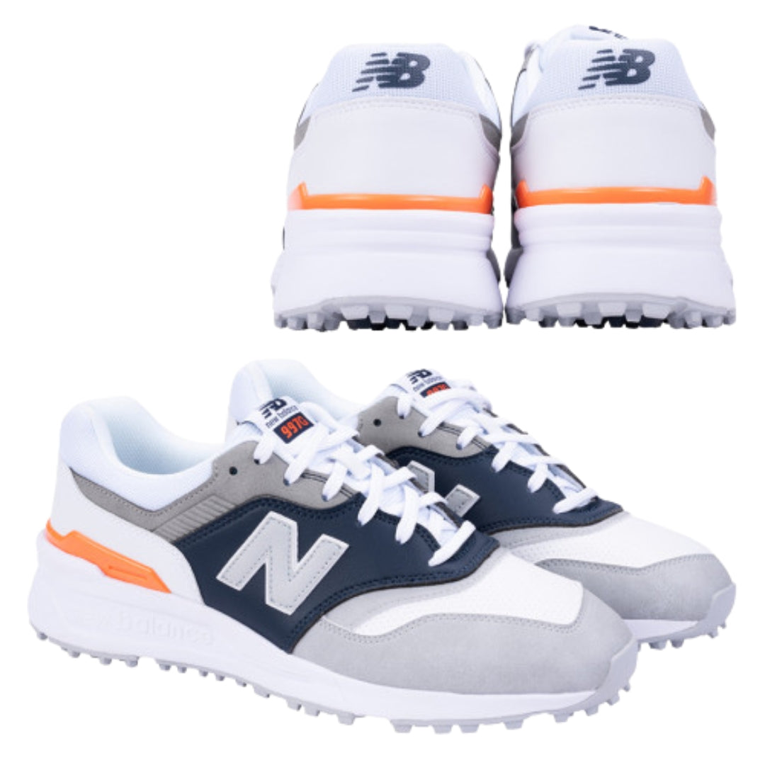 New Balance 997 SL Spikeless Golf Shoe - Grey / White