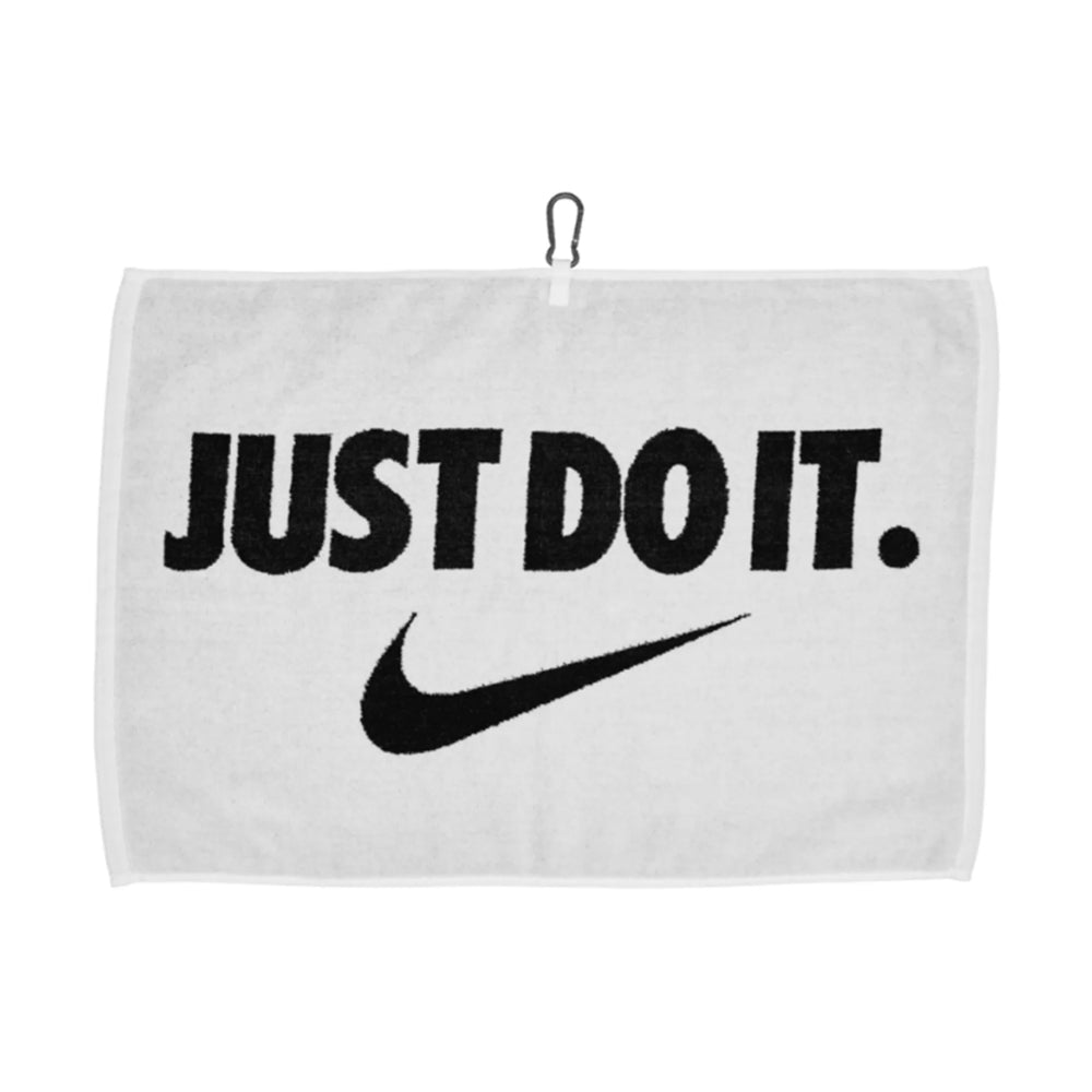 Nike Performance 2.0 Golf Towel - White/Black