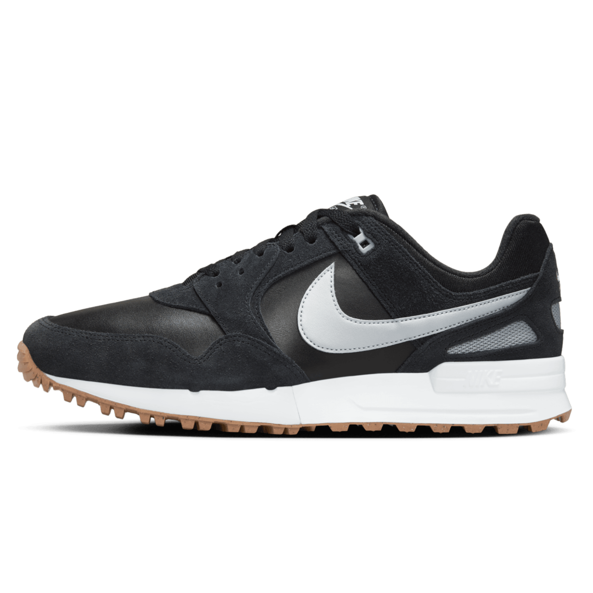 Nike Air Pegasus '89 G Spikeless Golf Shoe - Black / Wolf Grey / White / Gum Med Brown - Nike Golf
