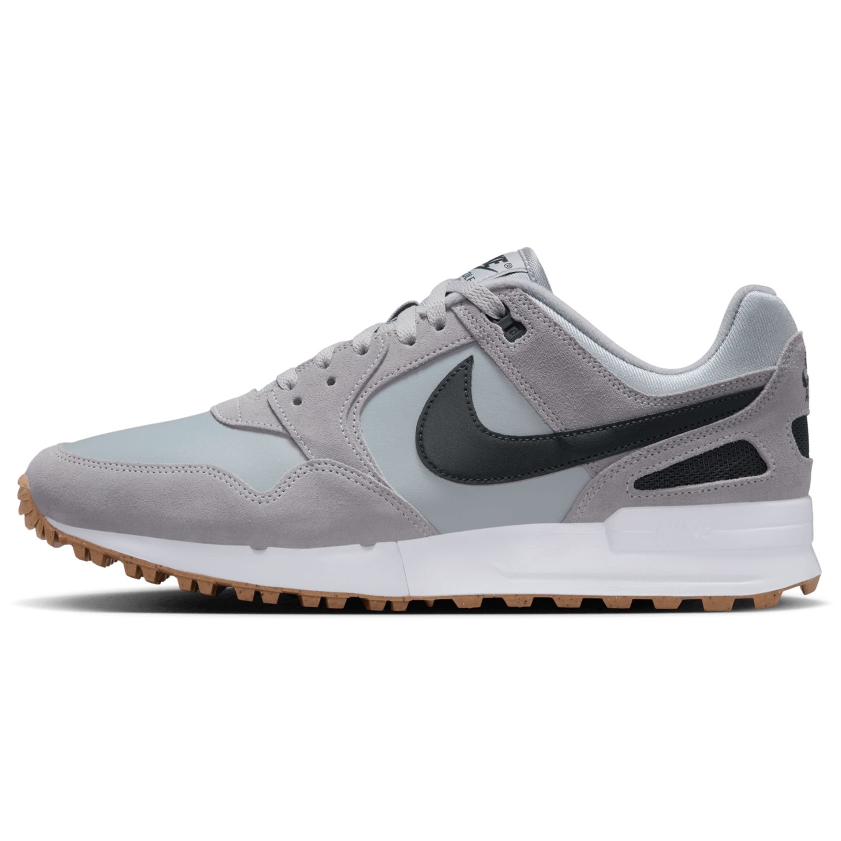 Nike Air Pegasus '89 G Spikeless Golf Shoe - Grey / Anthracite / White / Gum Med Brown
