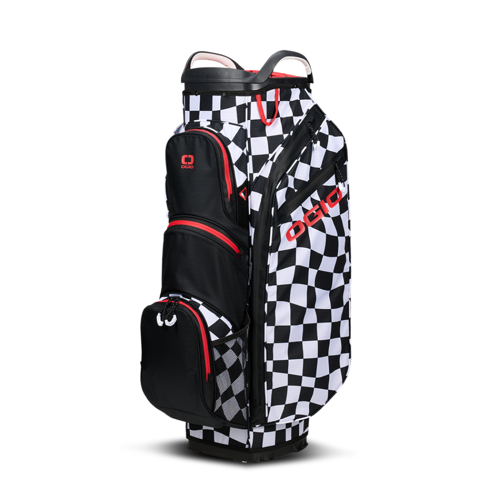 OGIO All Elements Silencer Cart Bag - Warped Checkers