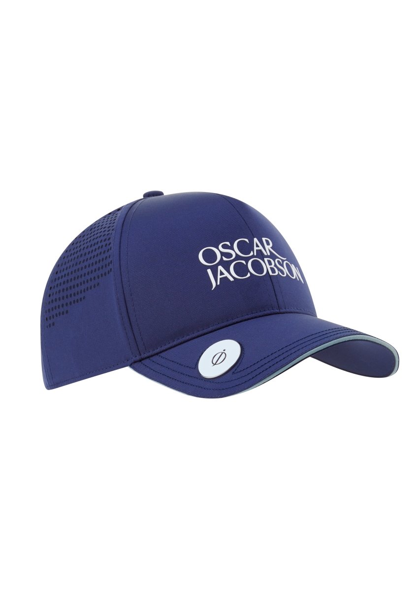 Oscar Jacobson Hornsey Cap - Navy - Oscar Jacobson