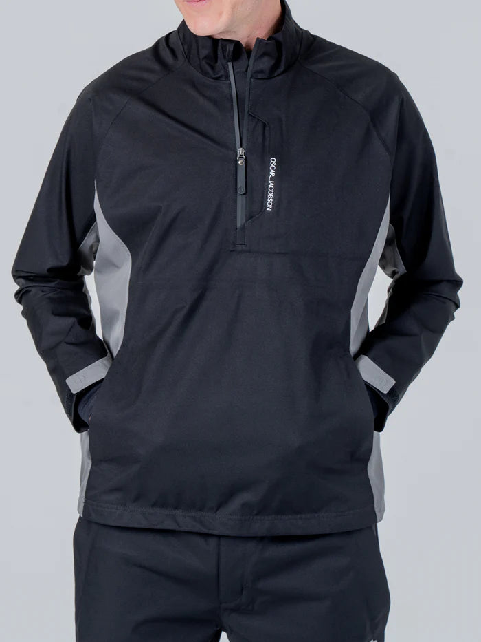 Oscar Jacobson Pinewood Waterproof Jacket - Black / Pewter