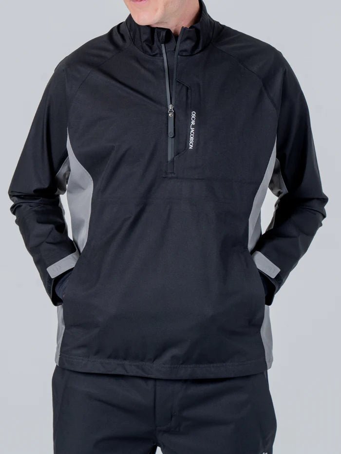 Oscar Jacobson Pinewood Waterproof Jacket - Black / Pewter - Oscar Jacobson
