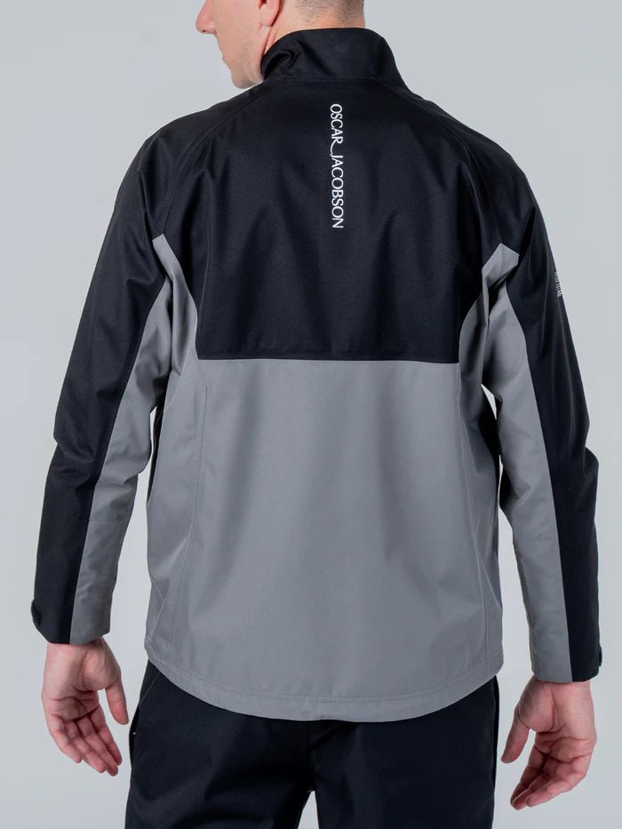 Oscar Jacobson Pinewood Waterproof Jacket - Black / Pewter - Oscar Jacobson