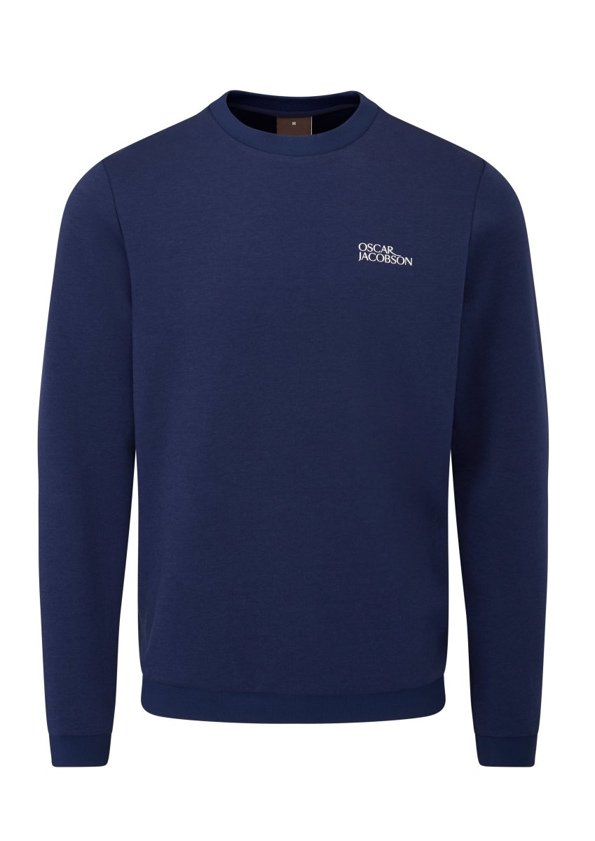 Oscar Jacobson Johnstone Tour Midlayer - Navy - Oscar Jacobson