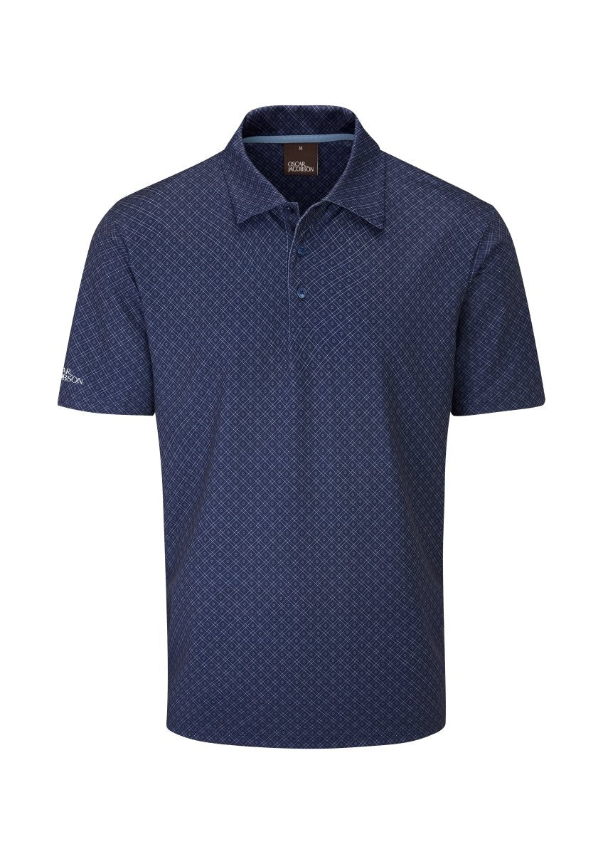Oscar Jacobson Guildford Polo Shirt - Navy - Oscar Jacobson