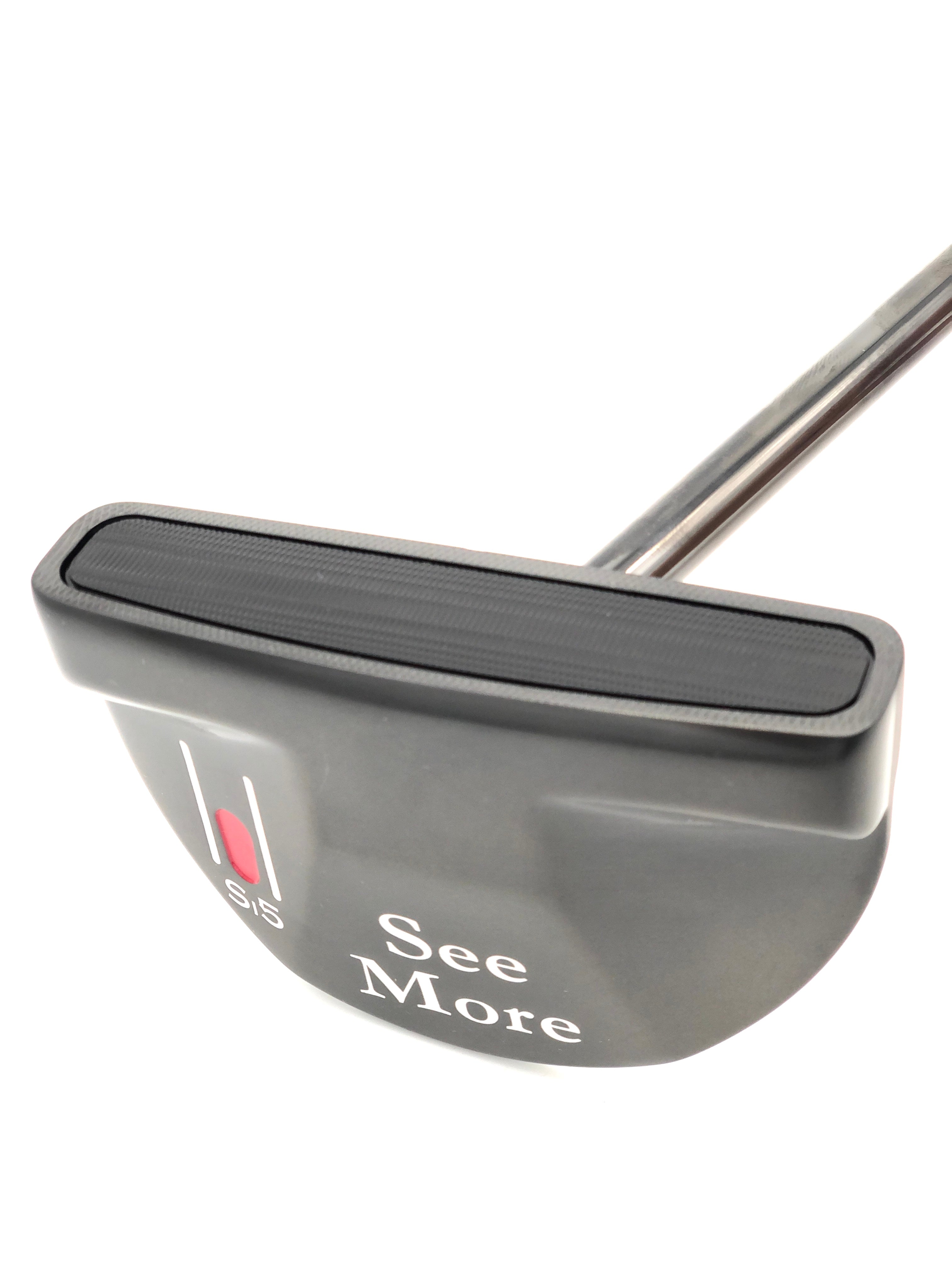 SeeMore Classic Series PVD Finish Putter - PVD Si5 Alum Insert