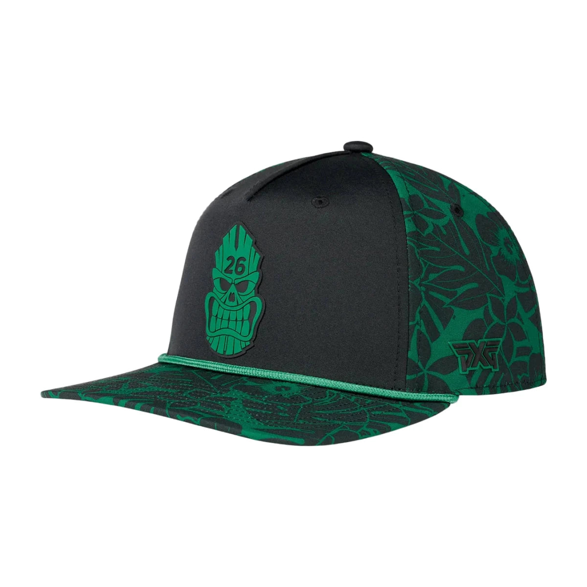 PXG 2026 Darkness Tiki Skull 5 - Panel Curved Bill - PXG