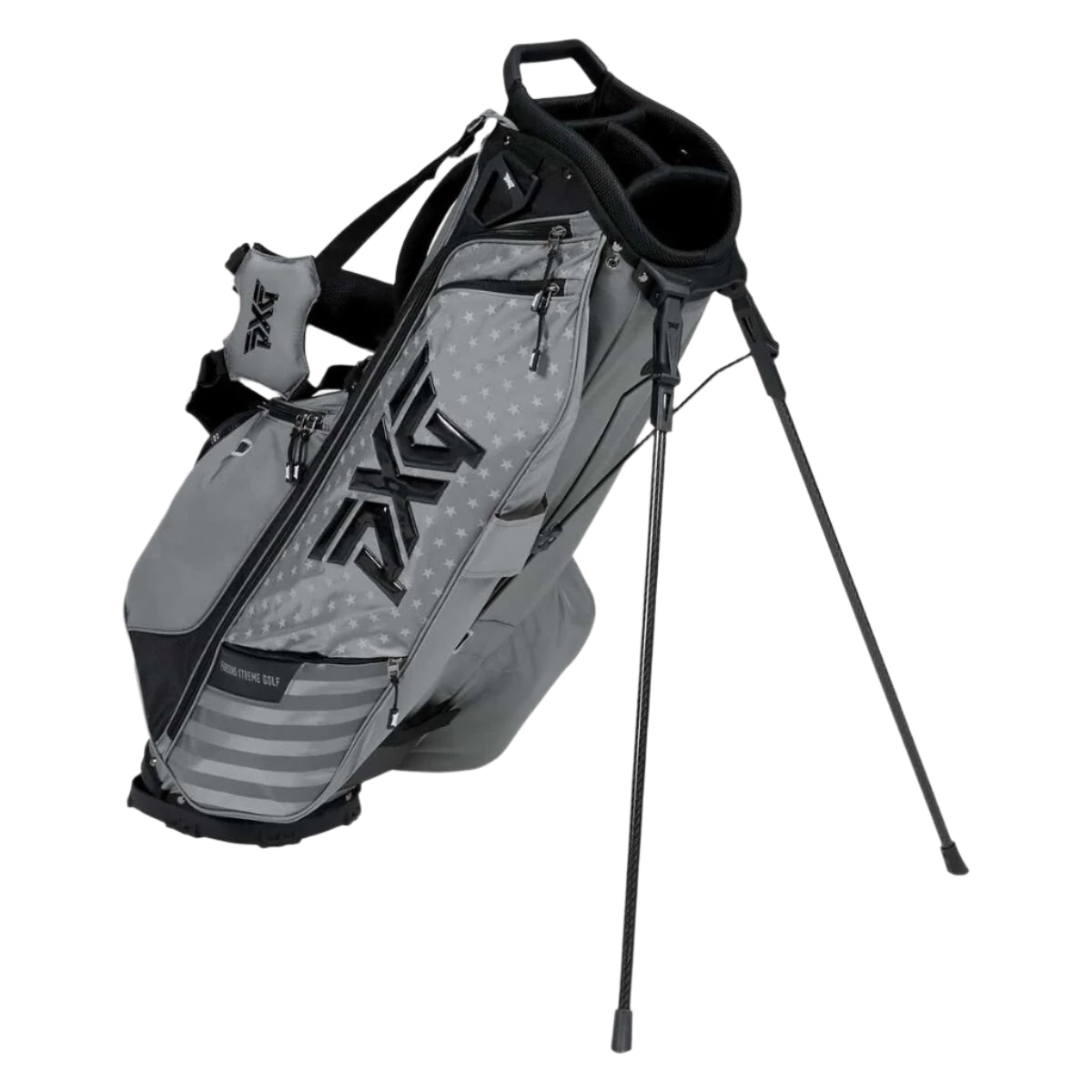 PXG Xtreme Carry Stand Bag - Freedom Grey Side