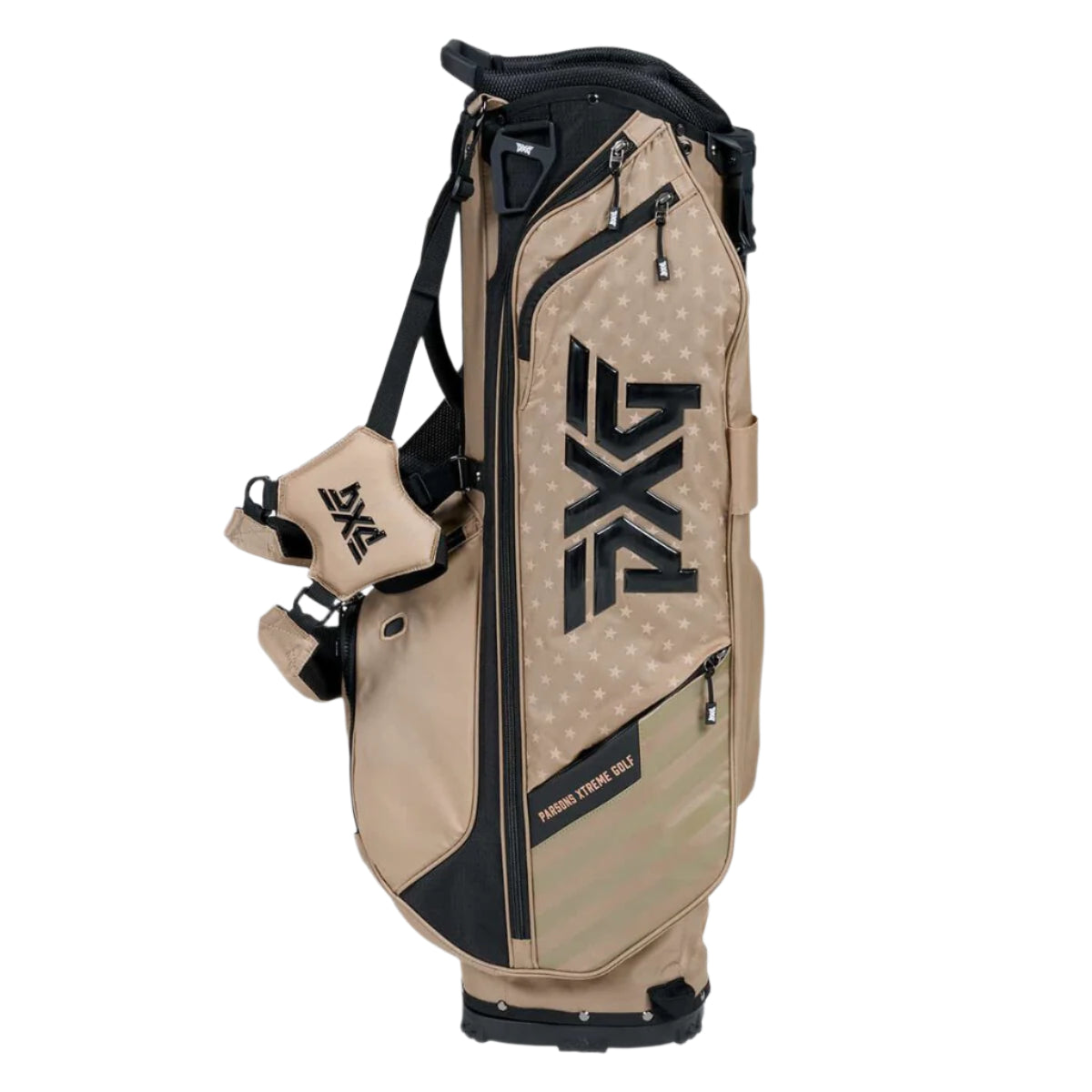 PXG Xtreme Carry Stand Bag - Freedom Tan side
