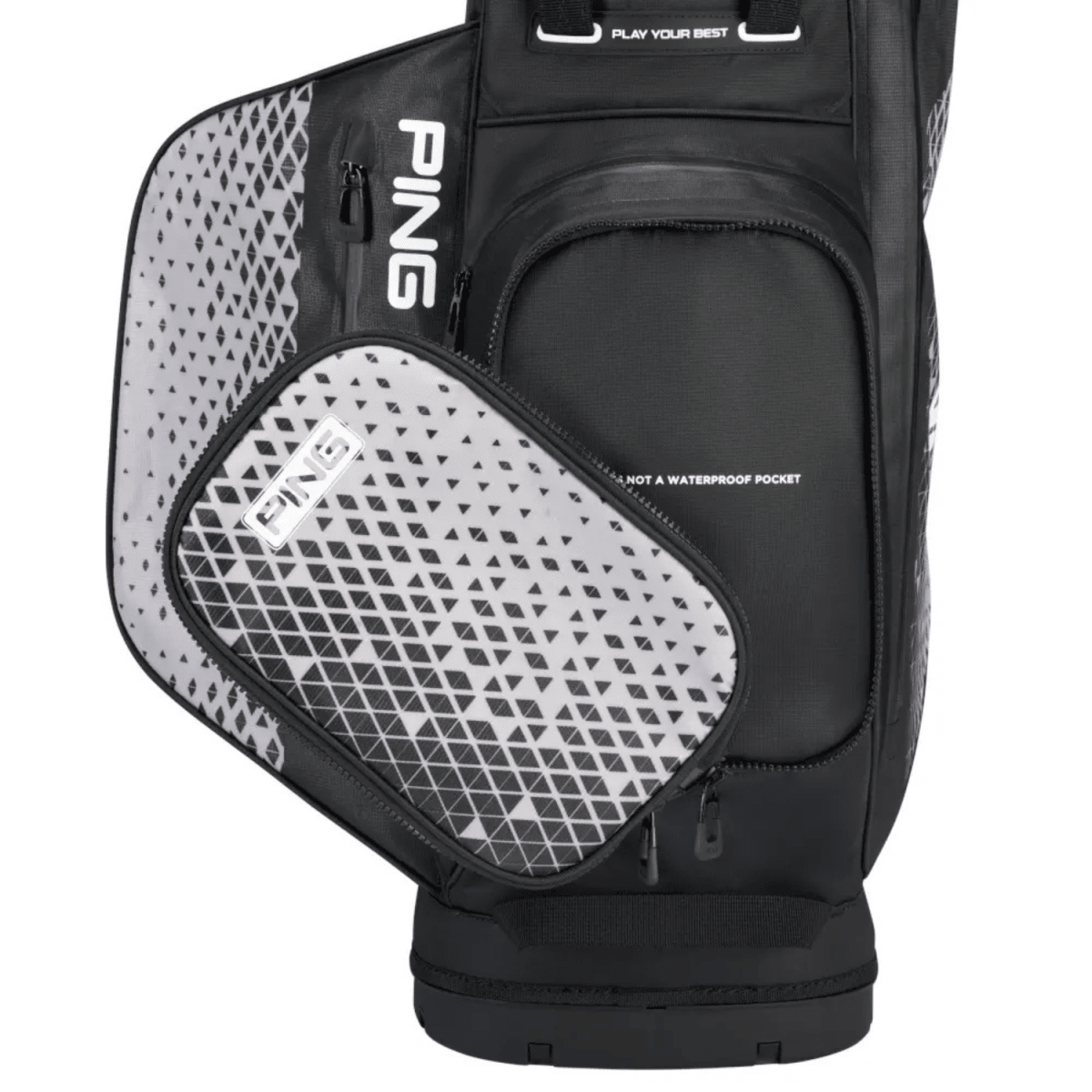Ping Hoofer Monsoon 231 Stand Bag - Black/Grey - Ping