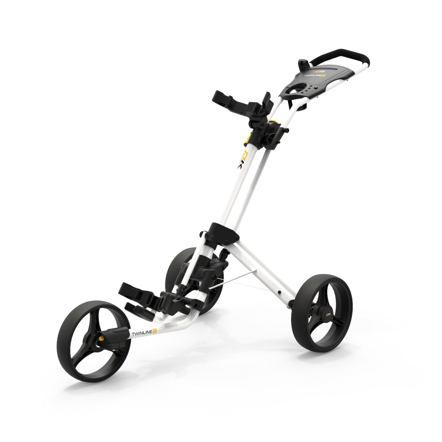 PowaKaddy Twinline 5 Lite Golf Trolley - White