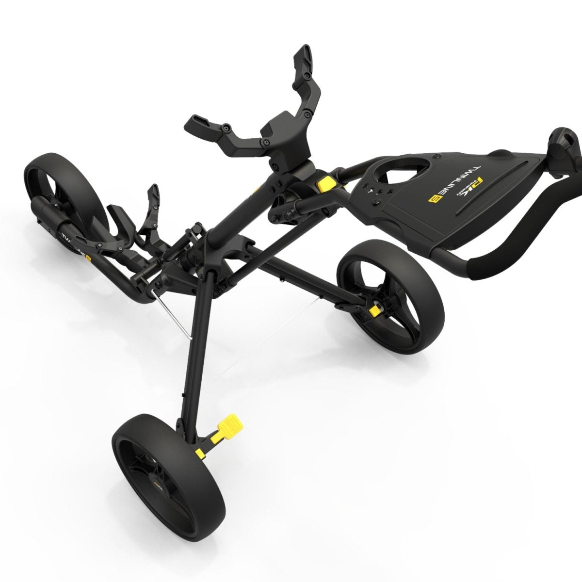 PowaKaddy Twinline 5 Lite Golf Trolley - Black - PowaKaddy