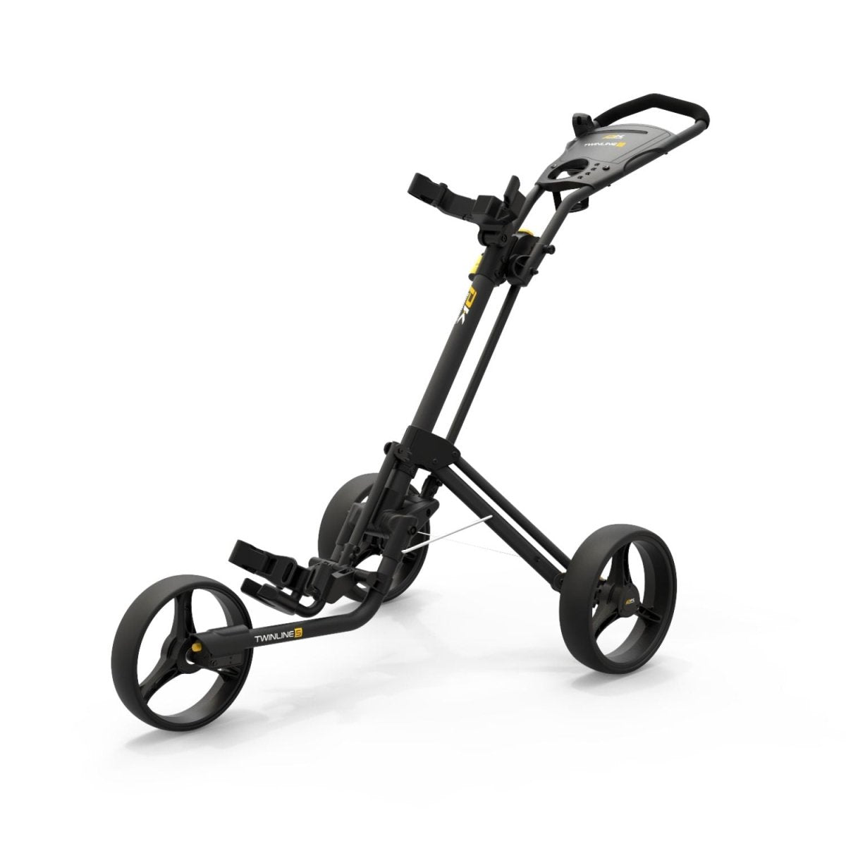 PowaKaddy Twinline 5 Lite Golf Trolley - Black - PowaKaddy