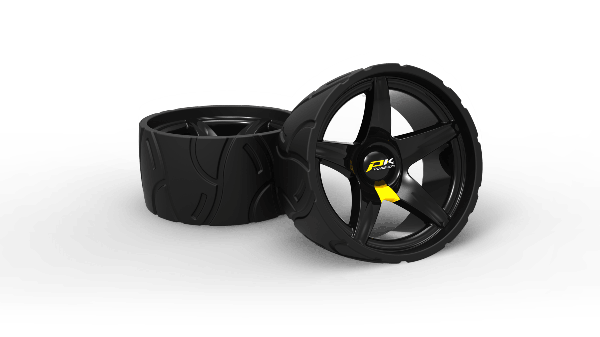 PowaKaddy Wide Sport Wheels - PowaKaddy
