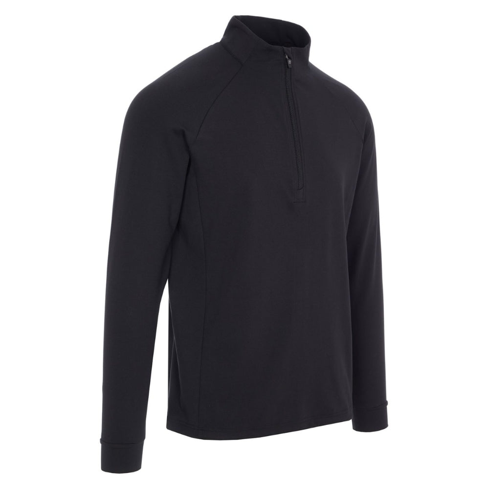 ProQuip Mens Jasper 1/4 Zip Golf Midlayer - Black
