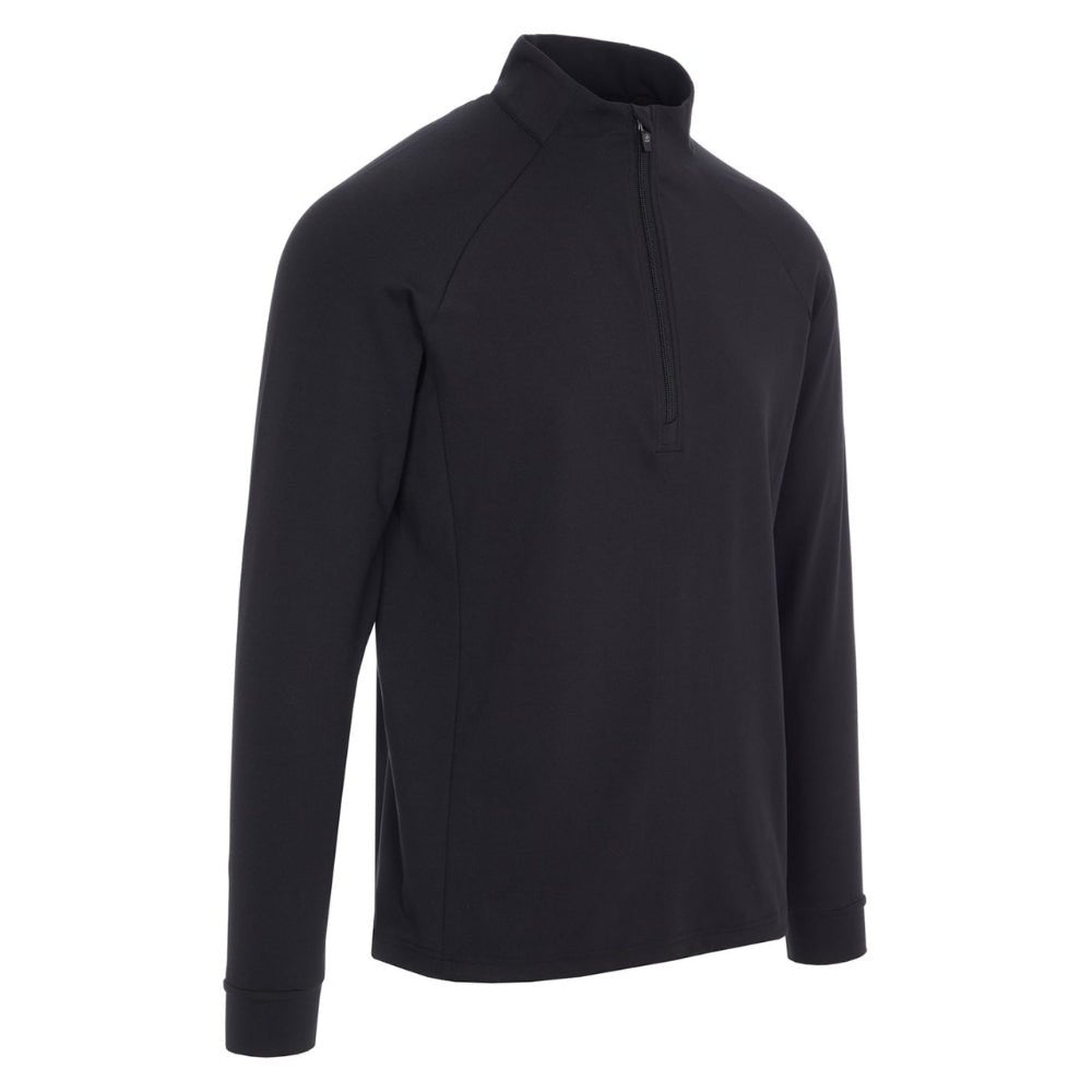 ProQuip Mens Jasper 1/4 Zip Golf Midlayer - Black - ProQuip