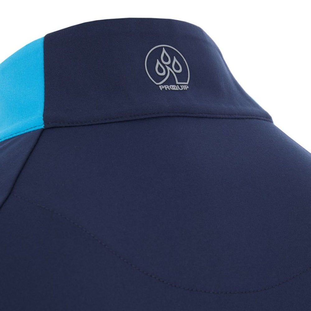 ProQuip Mens Jasper 1/4 Zip Golf Midlayer - Navy / Azure