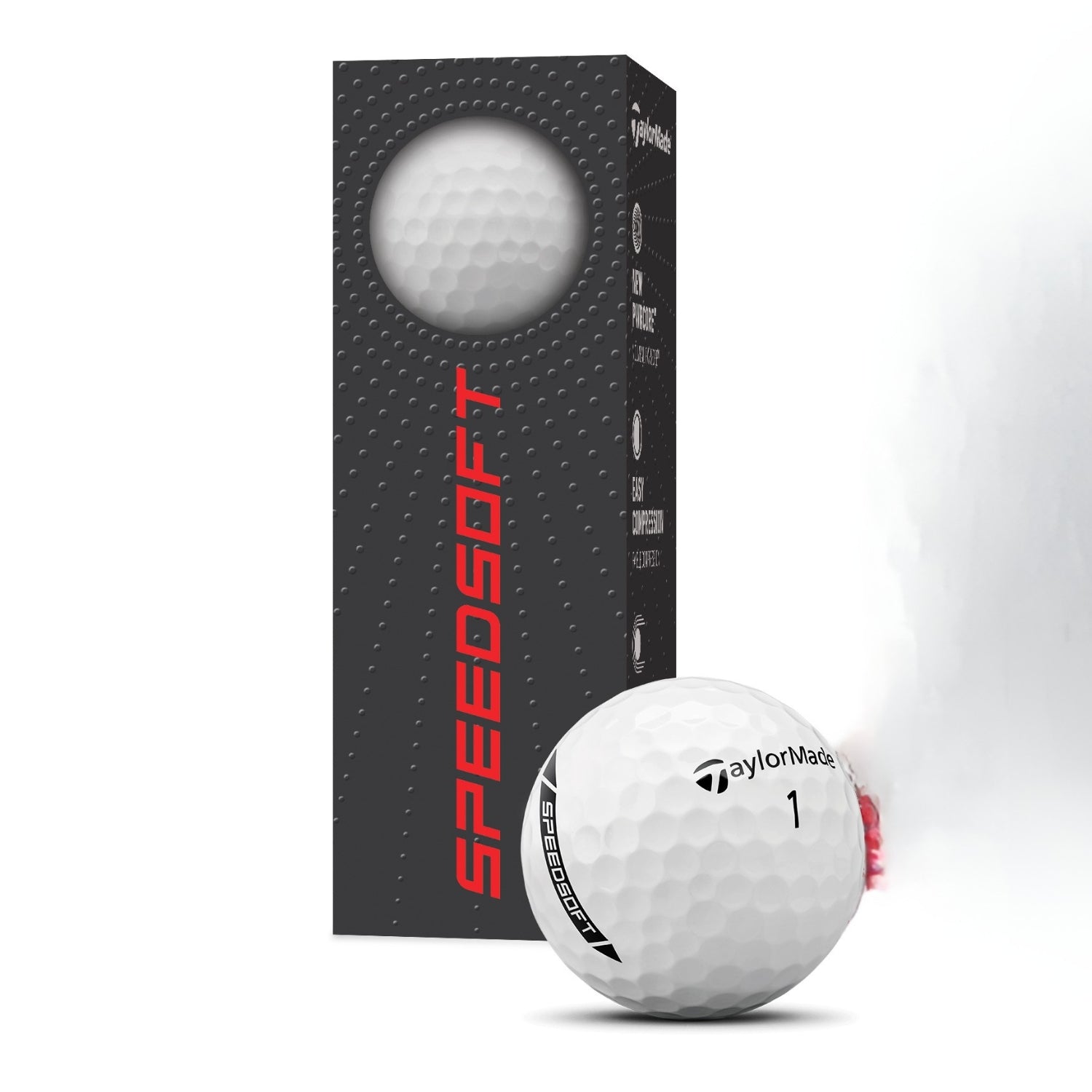 TaylorMade Speedsoft Golf Balls (3 Ball Sleeve)