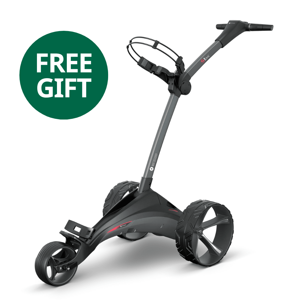 Motocaddy 2025 S1 DHC Ultra Lithium Electric Golf Trolley - Motocaddy