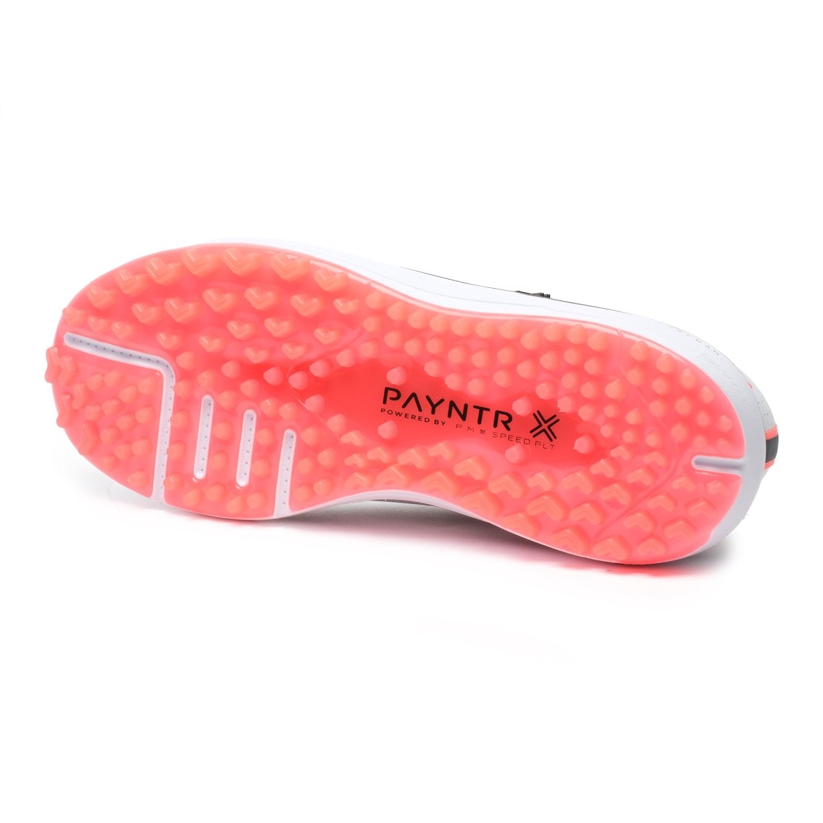 PAYNTR Reserve Classic SL Spikeless Golf Shoes - White / Blaze - Payntr
