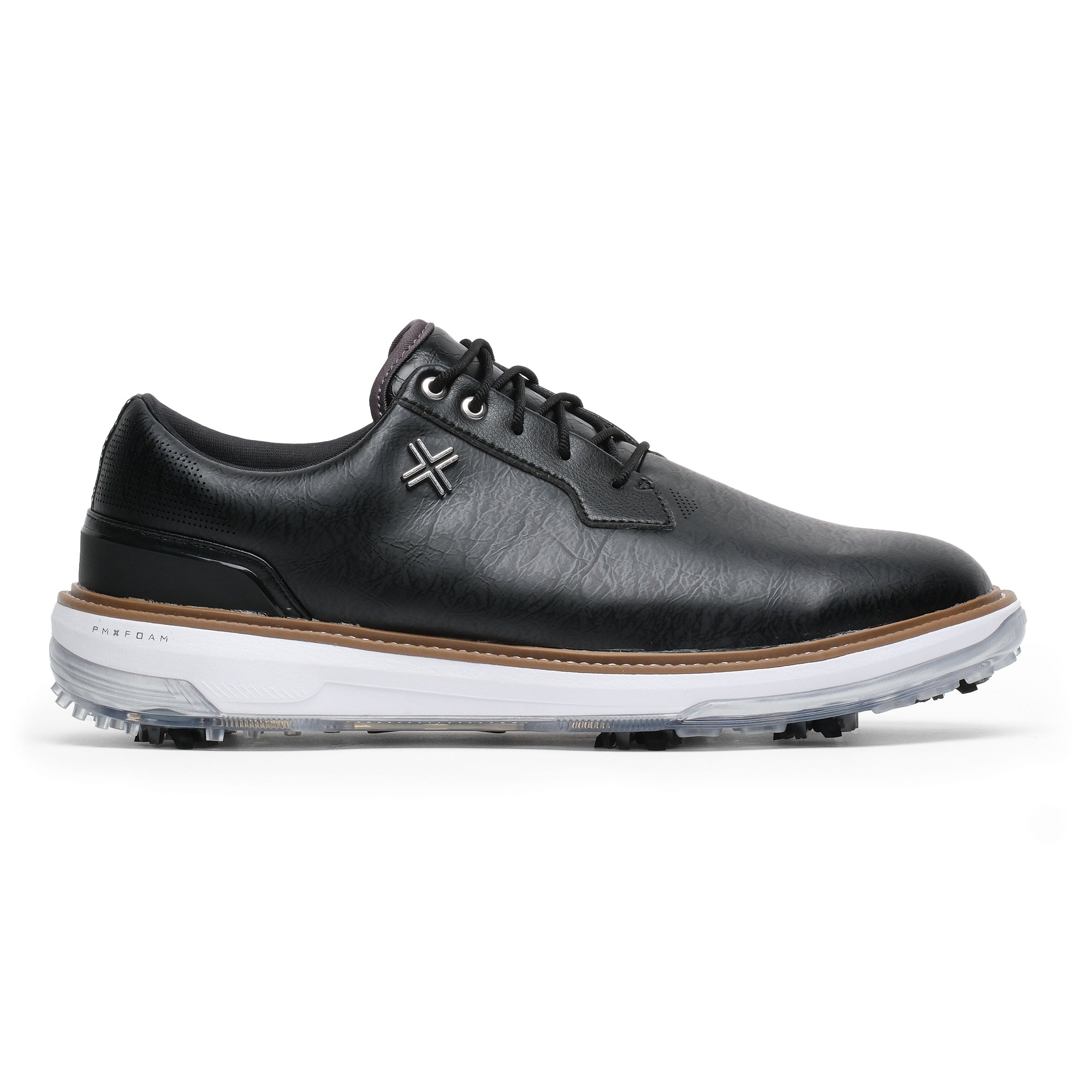 PAYNTR Speed Reserve Classic Tour Spiked Golf Shoes - Black