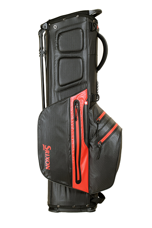 Srixon Weatherproof Stand Bag - Black / Red