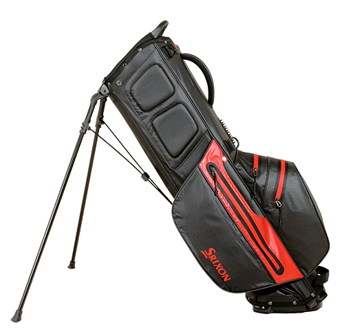 Srixon Weatherproof Stand Bag - Black / Red - Srixon