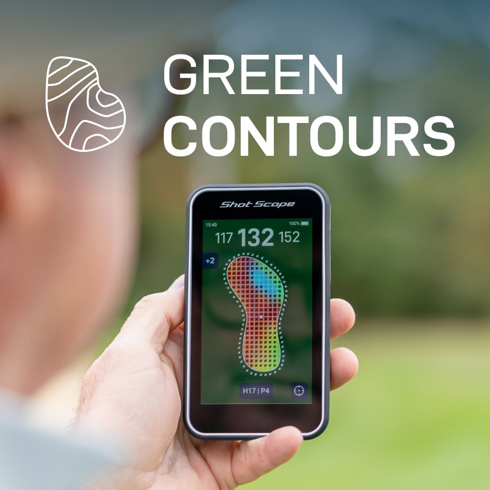 Shot Scope H50 Handheld Golf GPS & Shot Tracking - Shot Scope