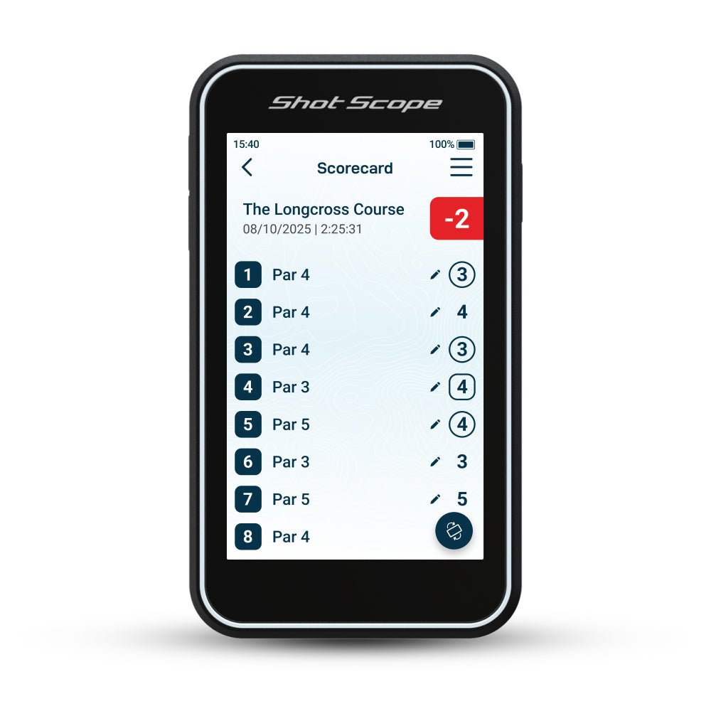 Shot Scope H50 Handheld Golf GPS & Shot Tracking - Shot Scope