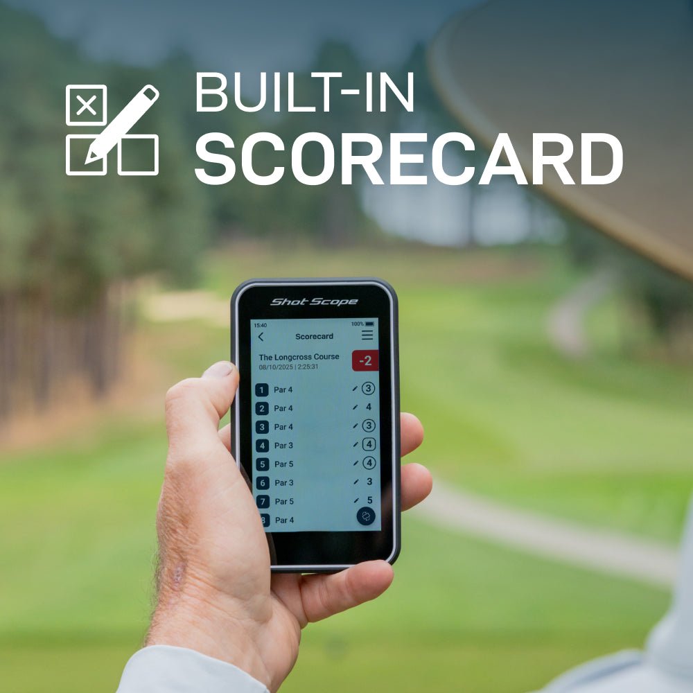 Shot Scope H50 Handheld Golf GPS & Shot Tracking - Shot Scope