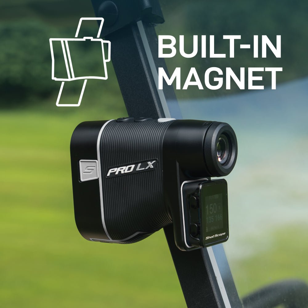 Shot Scope PRO LX+ Laser Rangefinder (2nd Gen) - Grey - Shot Scope
