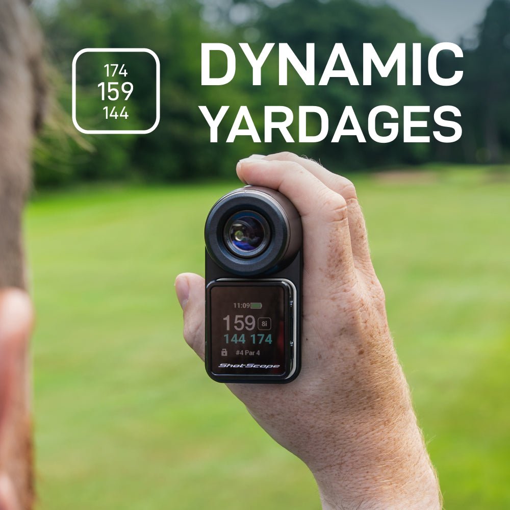 Shot Scope PRO LX+ Laser Rangefinder (2nd Gen) - Grey - Shot Scope
