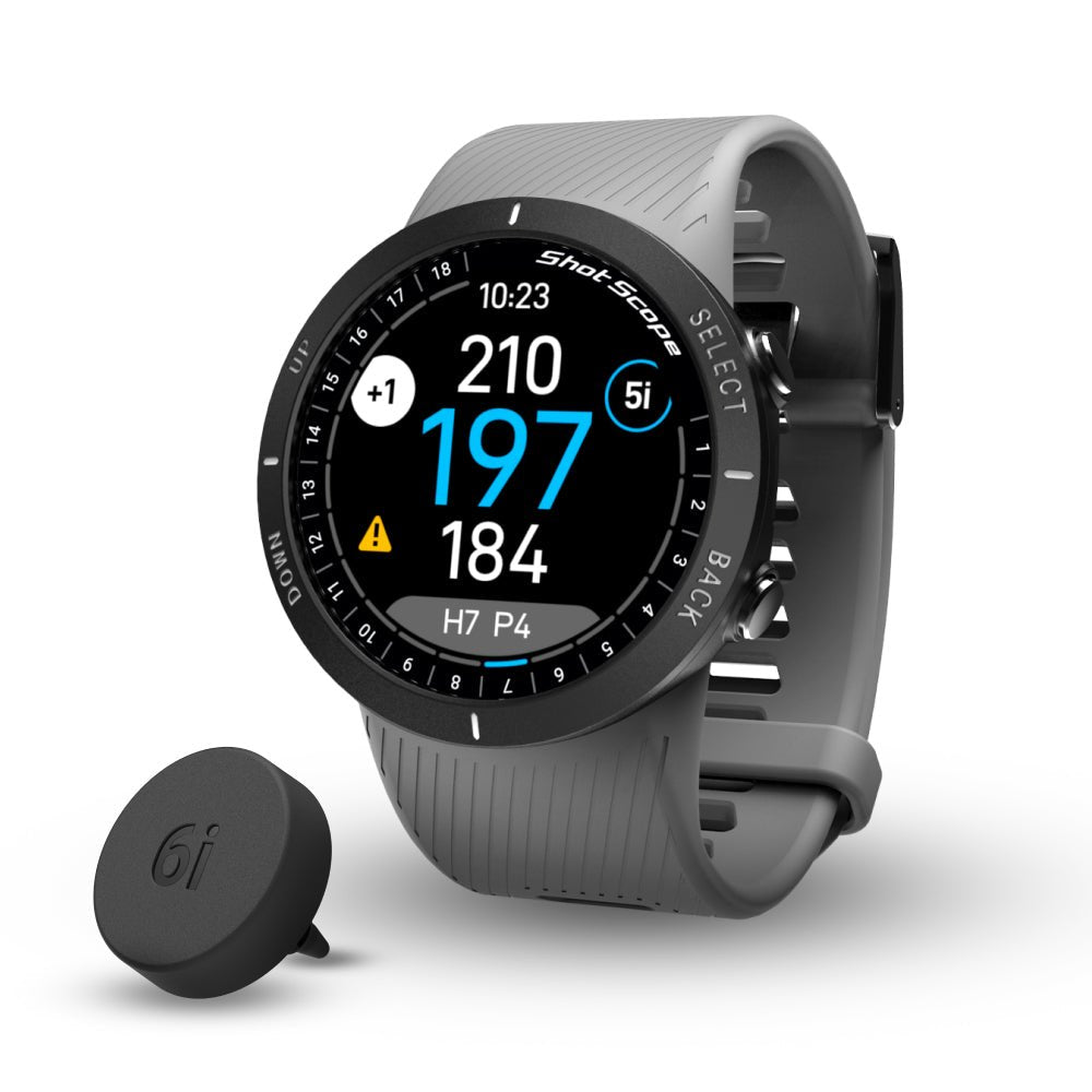 Shot Scope V5 GPS GPS & Tracking Watch - Grey - Shot Scope