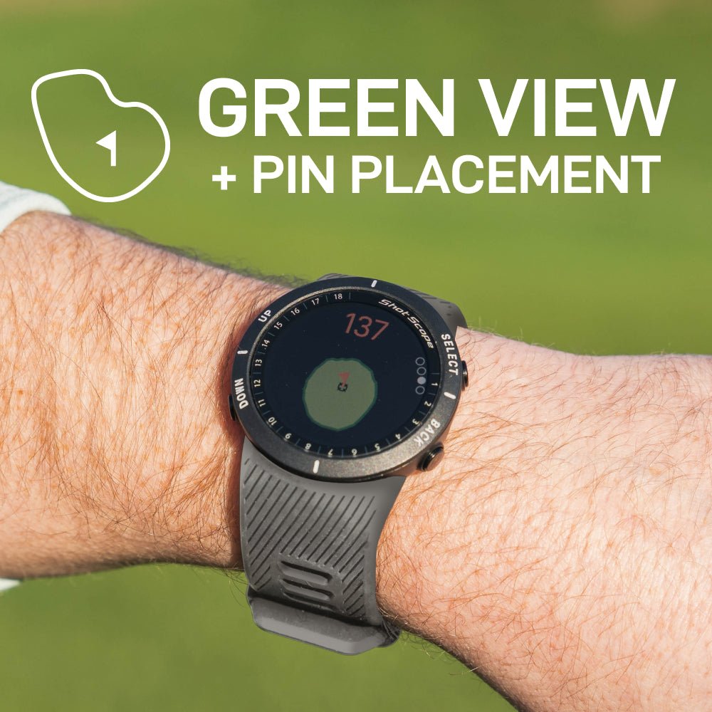 Shot Scope V5 GPS GPS & Tracking Watch - Grey - Shot Scope