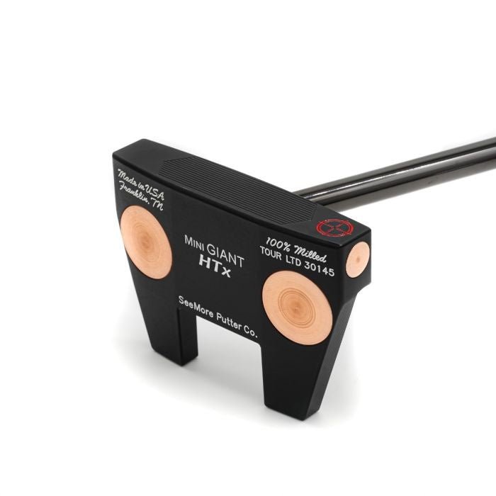 SeeMore Mini Giant HTX Black Golf Putter - SeeMore