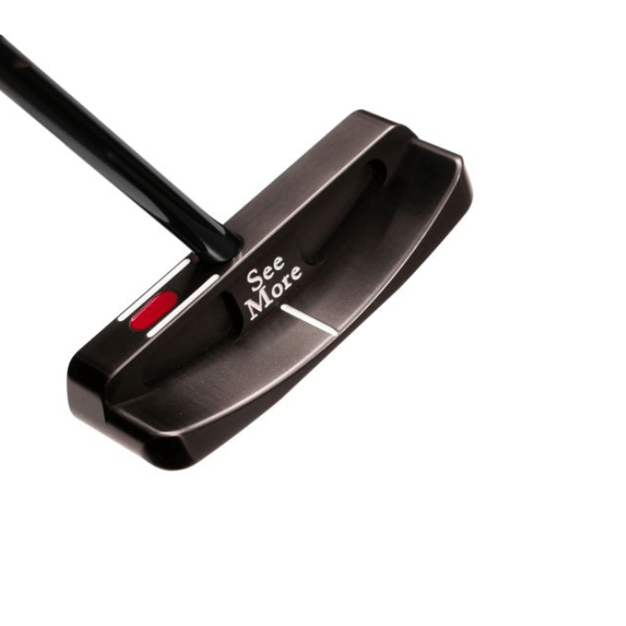 SeeMore Nashville One SS Black Golf Putter - SeeMore