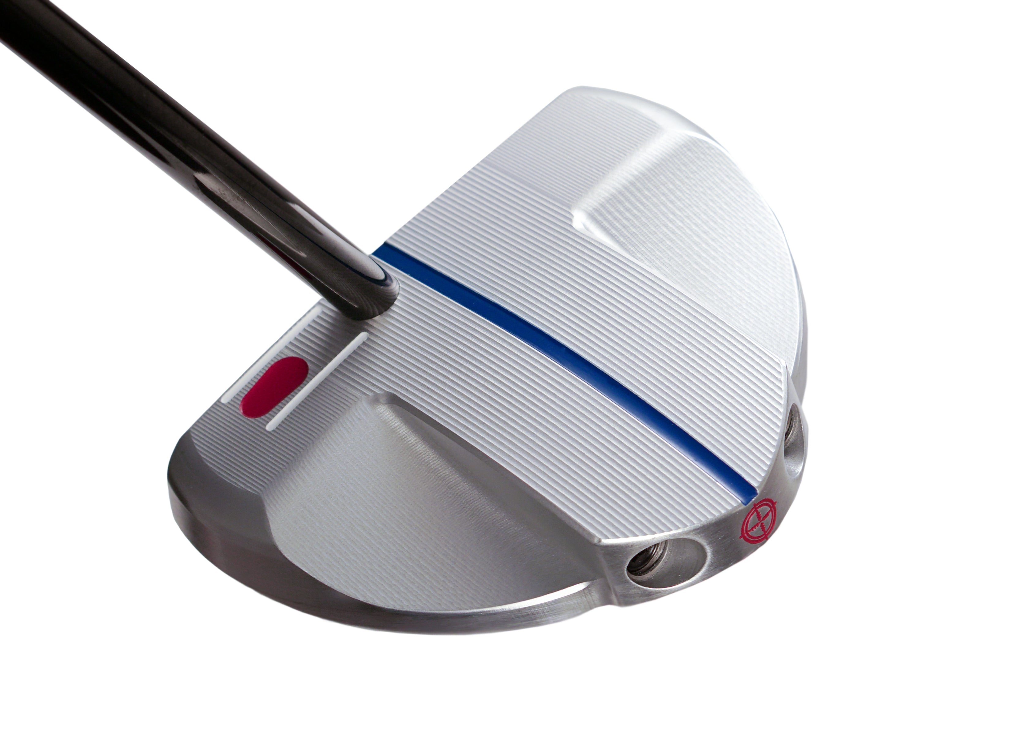 SeeMore SBC20 Broomstick Platinum Golf Putter