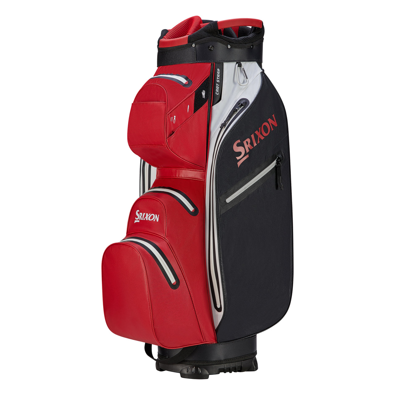 Srixon Premium Cart Bag - Red/Black