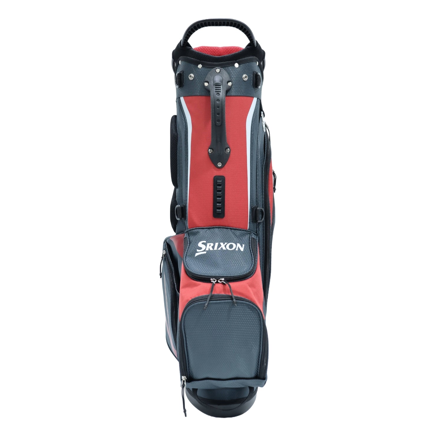 Srixon Saturday Stand Bag - Charcoal / Red