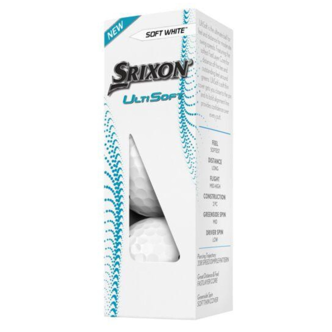 Srixon Ultisoft Golf Balls (3 Ball Sleeve)