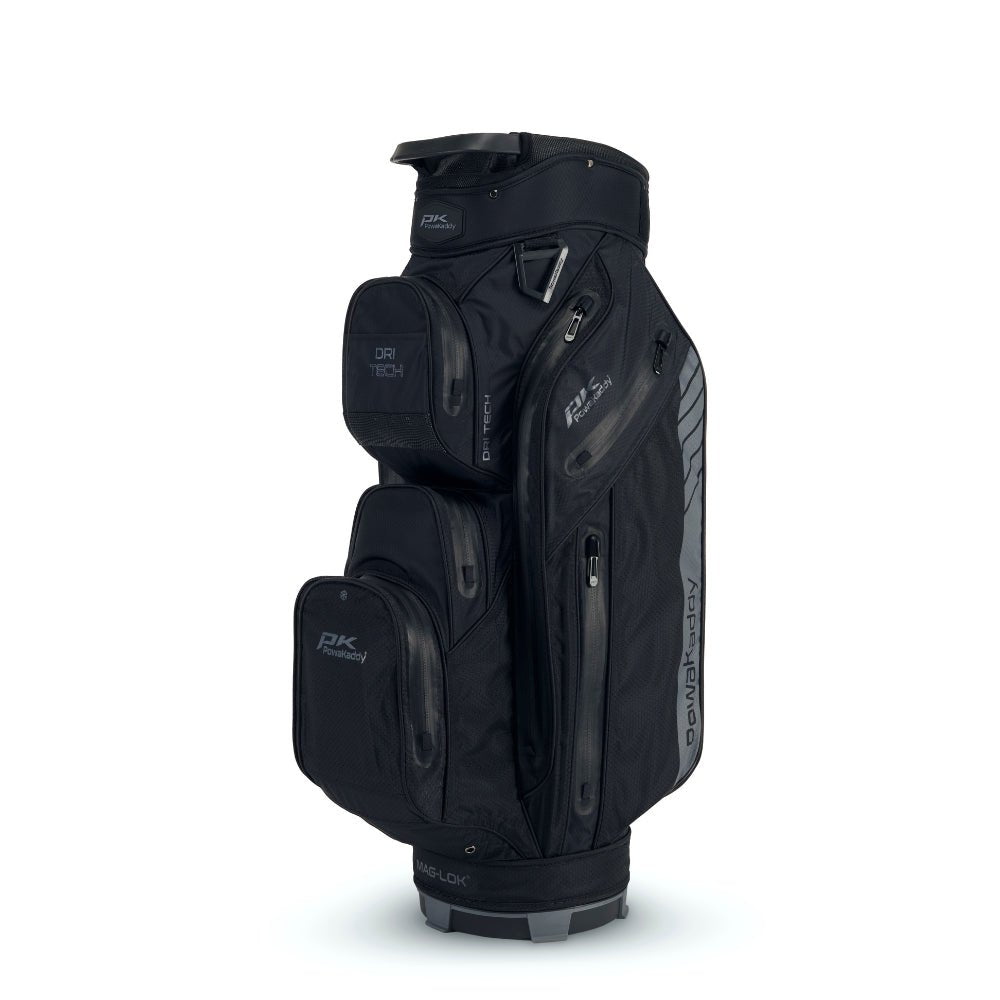 Powakaddy 2024 Dri Tech Cart Bag - Stealth Black - PowaKaddy