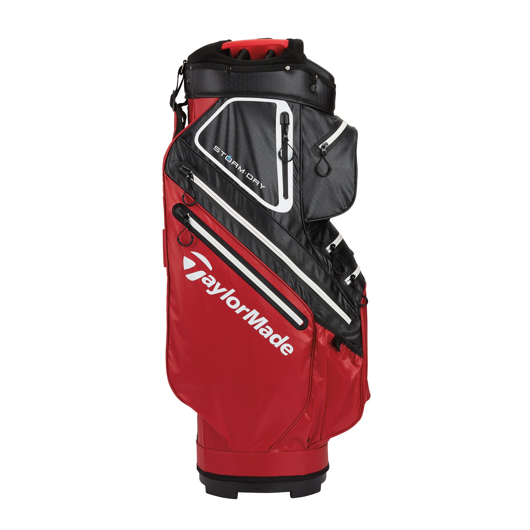 Taylormade Storm Dry Cart Bag - Red/Black