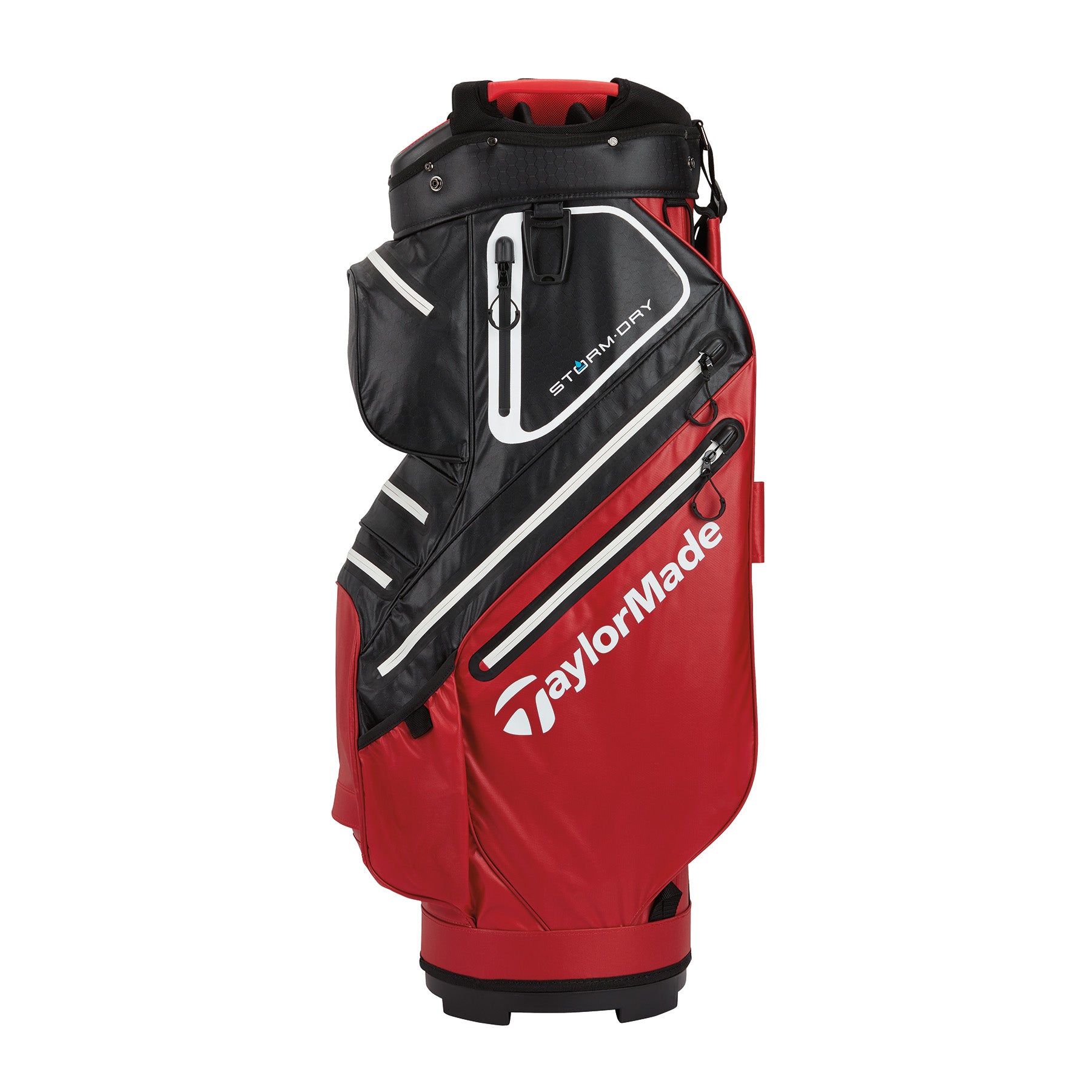Taylormade Storm Dry Cart Bag - Red/Black