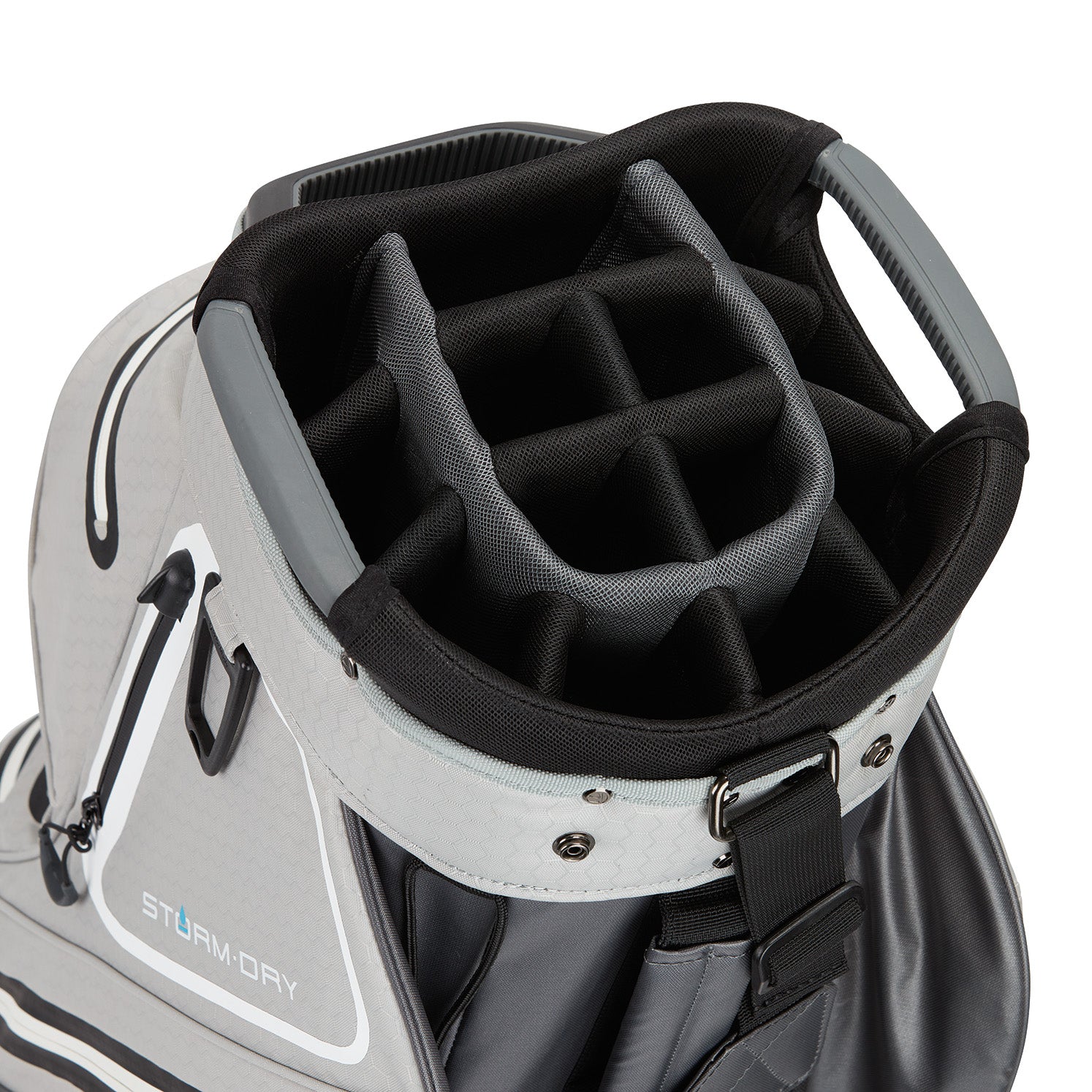 Taylormade Storm Dry Cart Bag - Dark Grey/Light Grey