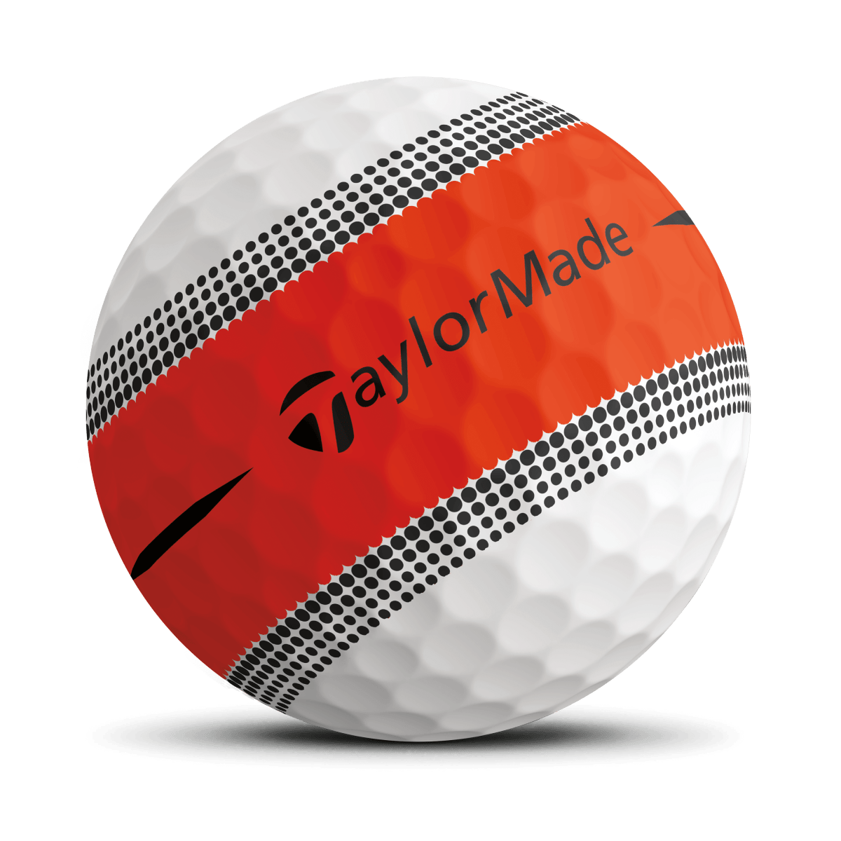 TaylorMade Tour Response Stripe Orange Golf Balls - TaylorMade