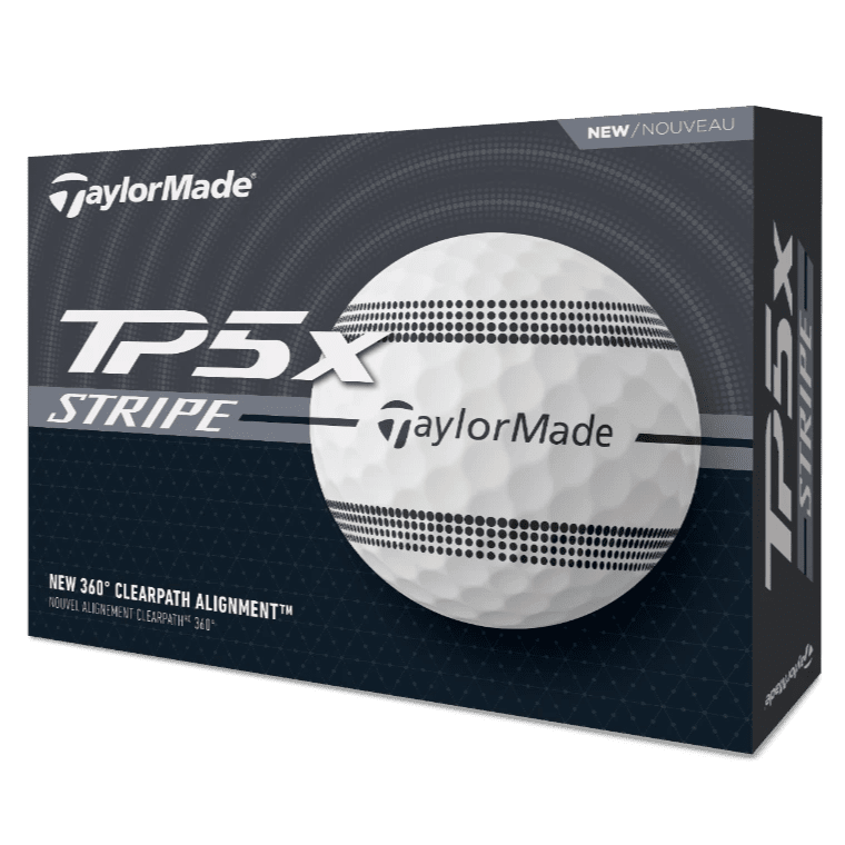TaylorMade TP5x Stripe Golf Balls - TaylorMade