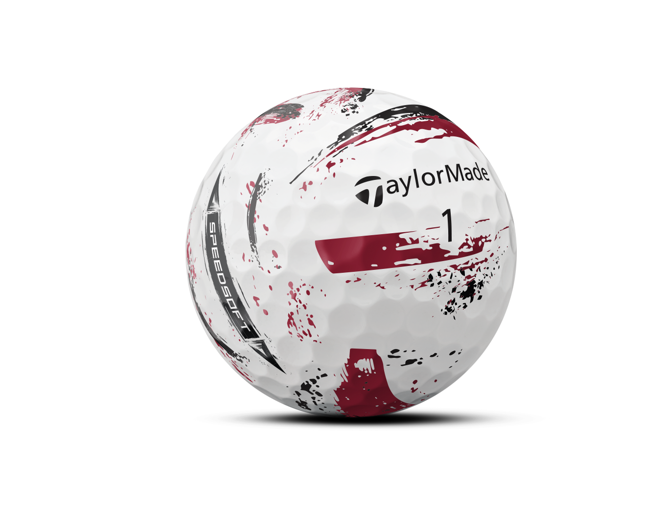 TaylorMade Speedsoft Ink Red Dozen Pack