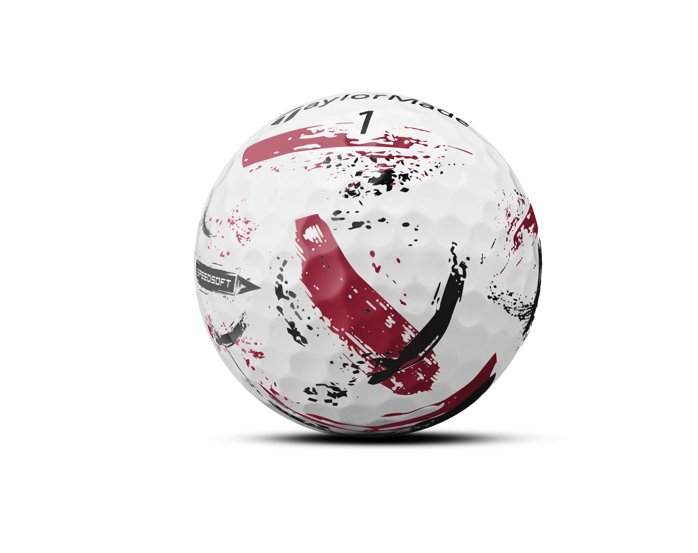 TaylorMade Speedsoft Ink Red Dozen Pack